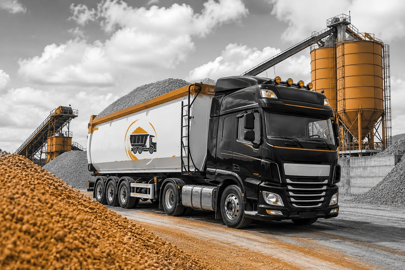 Realizujemy transport materiałów wykorzystywanych w budownictwie i drogownictwie. Nasze wywrotki umożliwiają szybki załadunek i sprawny rozładunek nawet dużych ilości materiału.